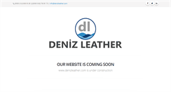 Desktop Screenshot of denizleather.com